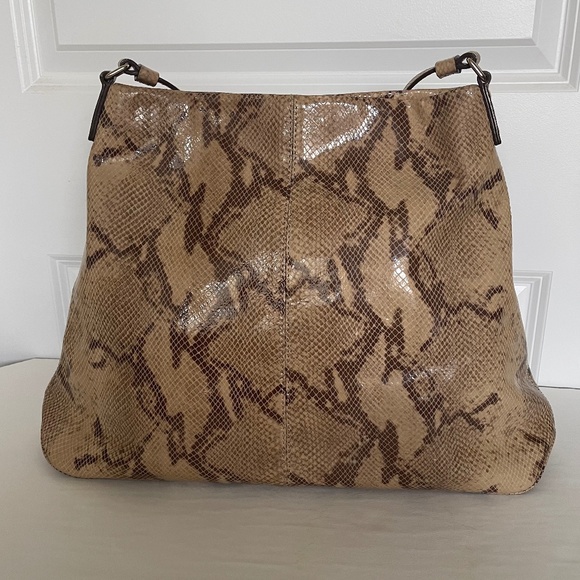 KATE SPADE Snake Print Pattern Shoulder Tote Bag NWOT - Picture 2 of 16